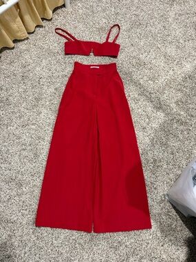 House of CB Red Matching Set